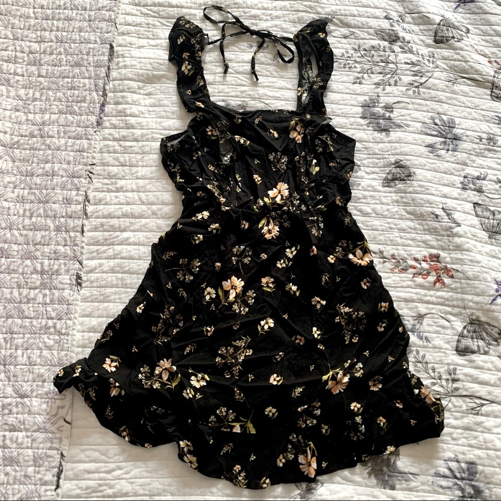 Wild Fable Floral Ruffled Sundress